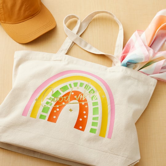 Natural Canvas Tote Bag by Make Market® Michaels